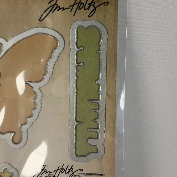 Sizzix Framelits with Stamps (barely used) - Tim Holtz Alterations collection - Picture 3 of 16